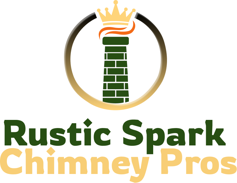 Rustic Spark Chimney Pros Logo